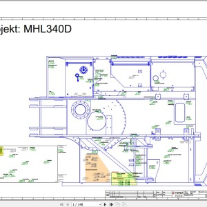 Terex Fuchs MHL340D 1353 Wiring Diagram 6790200051