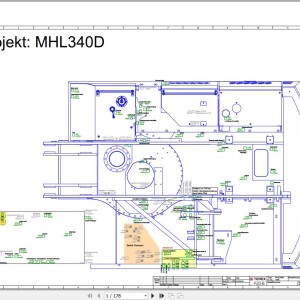 Terex Fuchs MHL340D 1495 Wiring Diagram 6790200057