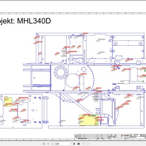 Terex Fuchs MHL340D 1814- Wiring Diagram 6790200097