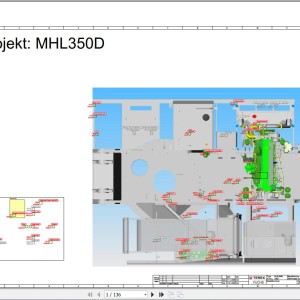 Terex Fuchs MHL350D 1902 Wiring Diagram 6790200133