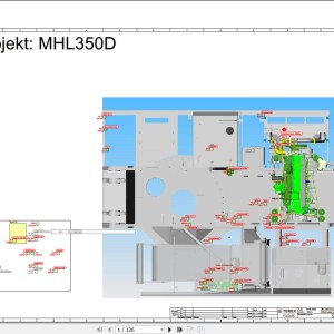 Terex Fuchs MHL350D 1944- Wiring Diagram 6790200296