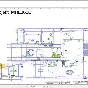 Terex Fuchs MHL360D 711 Wiring Diagram 6790200064