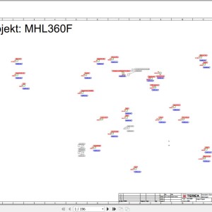 Terex Fuchs MHL360F 5005 Wiring Diagram 6790200307