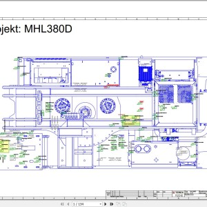 Terex Fuchs MHL380D 0134 Wiring Diagram 6790200134