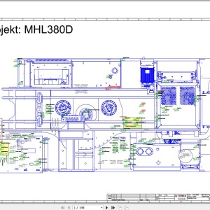 Terex Fuchs MHL380D 0183 Wiring Diagram 6790200332