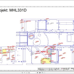 Terex Fuchs MHL831D 0012 Wiring Diagram 6790200149