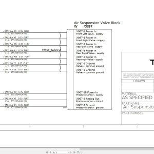 Tesla Model X 2023-01-12 To 2025-06-01 Automotive Electric Diagrams SOP13