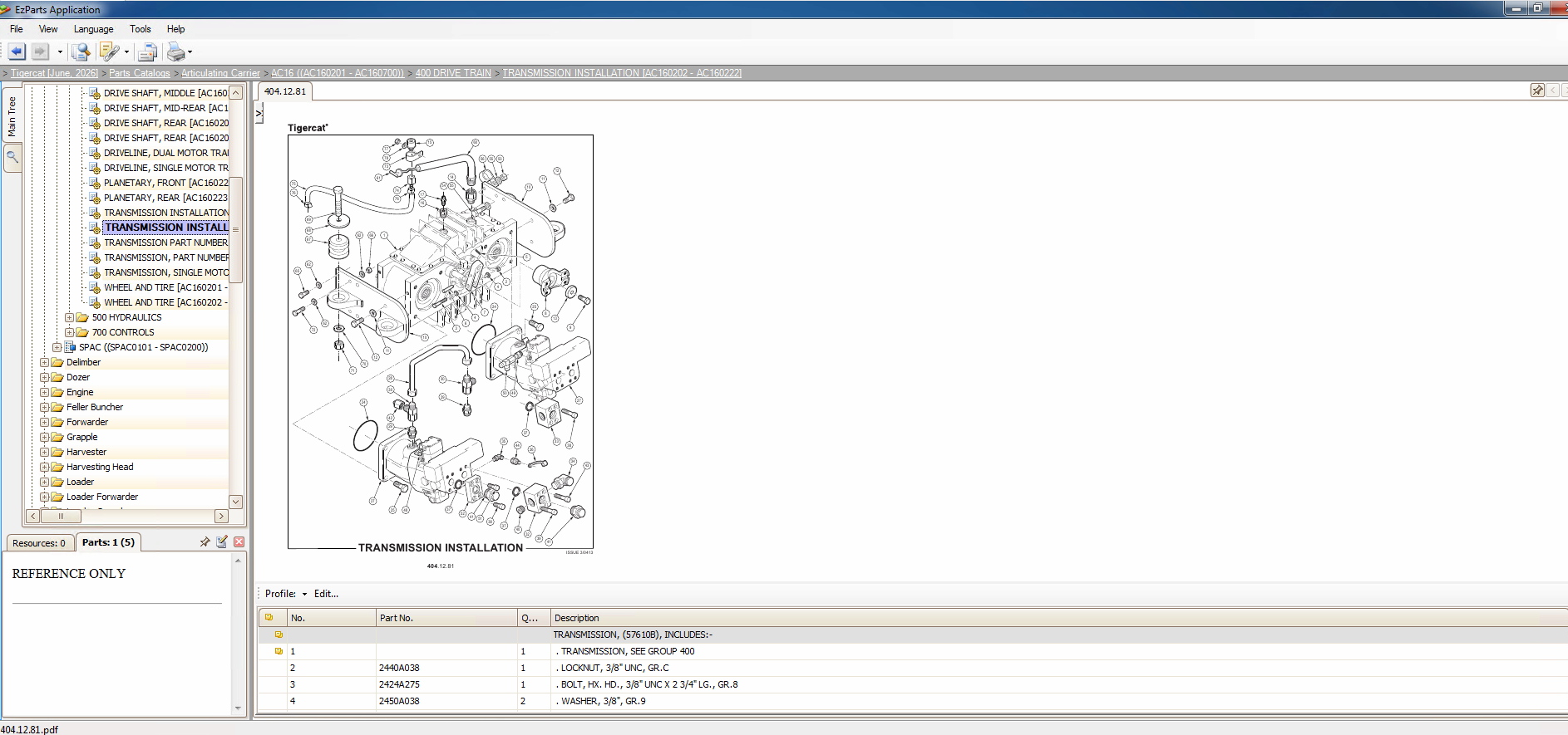 Tigercat Q2 06.2026 Parts Catalog & Service Operator Manuals VMWARE (4)