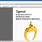 Tigercat Q2 06.2026 Parts Catalog & Service Operator Manuals VMWARE