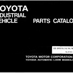 Toyota 02-3FD10 02-3FD14 02-3FD15 02-3FD18 Parts Catalog G102-8