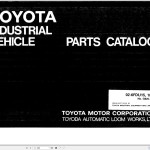 Toyota 02-6FDU15 02-6FDU18 Parts Catalog G820-2