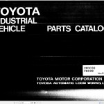Toyota 2FDC30 FDC28 Parts Catalog G107-3