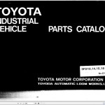 Toyota 3FD10 3FD14 3FD15 3FD18 Parts Catalog G102-7