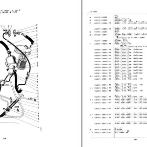 Toyota 3FGC20 to FDC30 Parts Catalog 59168-81