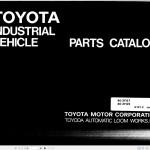 Toyota 40-2FG7 40-2FG9 Parts Catalog G101-2