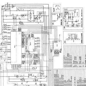 Toyota 5FB10 to 5FB30 Wiring Diagram