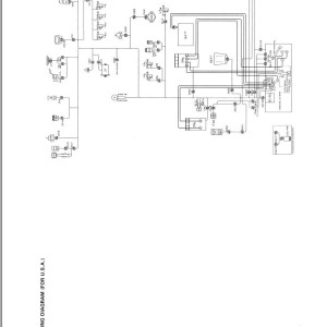 Toyota 5FBC13 to 5FBC30 Wiring Diagram