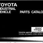 Toyota 5FBC18 to 30-5FBCH25 Parts Catalog G236-1