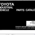 Toyota 5FBCU15 30-5FBCU15 Parts Catalog G817-1