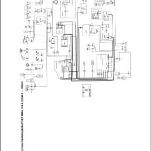 Toyota 5FBE10 to 5FBE20 Wiring Diagram