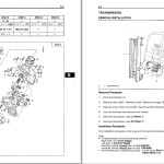 Toyota 5FBE10 to 5FBR20 Service Manual & Parts Catalog