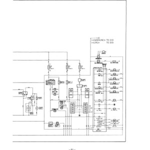 Toyota 5FG10 to 5FG30, 5FD10 to 5FD30 Wiring Diagram