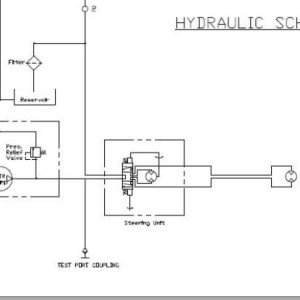 Toyota 6BNCUE Hydraulic Schematic