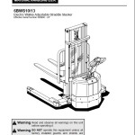 Toyota 6BWS10 6BWS13 Service Manual & Parts Catalog