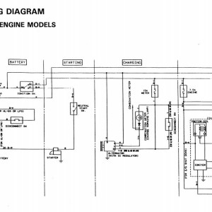 Toyota 6FGCU15 to 6FGCU30 Wiring Diagram
