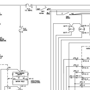Toyota 6HBE30 6HBE40 Schematic Diagram