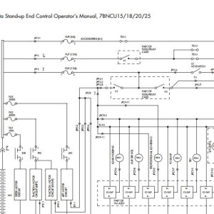 Toyota 7BNCU15 7BNCU18 7BNCU20 7BNCU25 Schematic Diagram