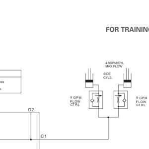 Toyota 7BPUE15 Hydraulic Schematic