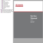 Toyota 7BPUE15 Service Manual