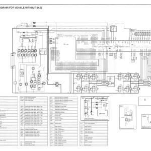 Toyota 7FB10 to 7FB30, 7FBH10 to 7FBH25, 7FBJ35 Wiring Diagram