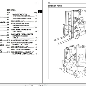 Toyota 7FB10 to 7FB30, 7FBJ35 Repair Manual Vol. 1 CE315-4