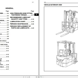 Toyota 7FBE10 to 7FBE20 Repair Manual