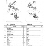 Toyota 7FBEU15 to 7FBEU20 7FBEHU18 Parts Catalog G846-1