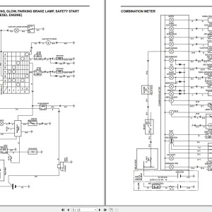 Toyota 7FGU35 to 7FGU80, 7FDU35 to 7FDU80, 7FGCU35 to 7FGCU70 Wiring Diagram