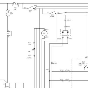 Toyota 7HBW30 Electrical Diagram