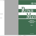 Toyota 8FBES15U, 8FBE15U to 8FBE20U, 8FBEH18U Repair Manual