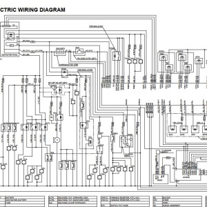 Toyota 8FBES15U, 8FBE1U5 to 8FBE20U, 8FBEH15U to 8FBEH20U Wiring Diagram