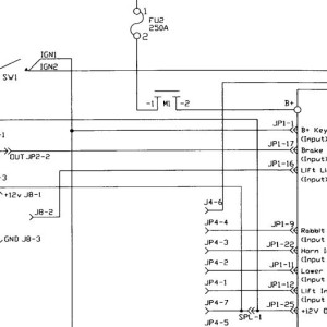 Toyota 8TB50 Electrical Schematic