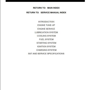 Toyota Engine 2F Repair Manual
