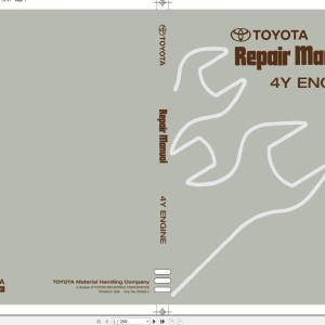 Toyota Engine 4Y Repair Manual