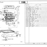 Toyota FDT25 Parts Catalog G109-1