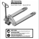 Toyota HPT28 Replacement Parts Manual