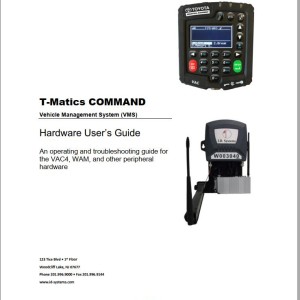 Toyota T-Matics COMMAND VAC4 Hardware Users Guide