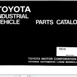 Toyota TG10 Parts Catalog G702-1