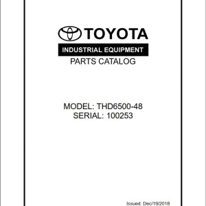 Toyota THD6500-48 Parts Catalog