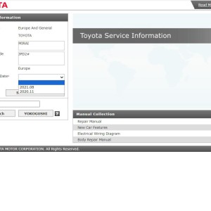Toyota Mirai 2020-2021 Electrical Service Repair Manual